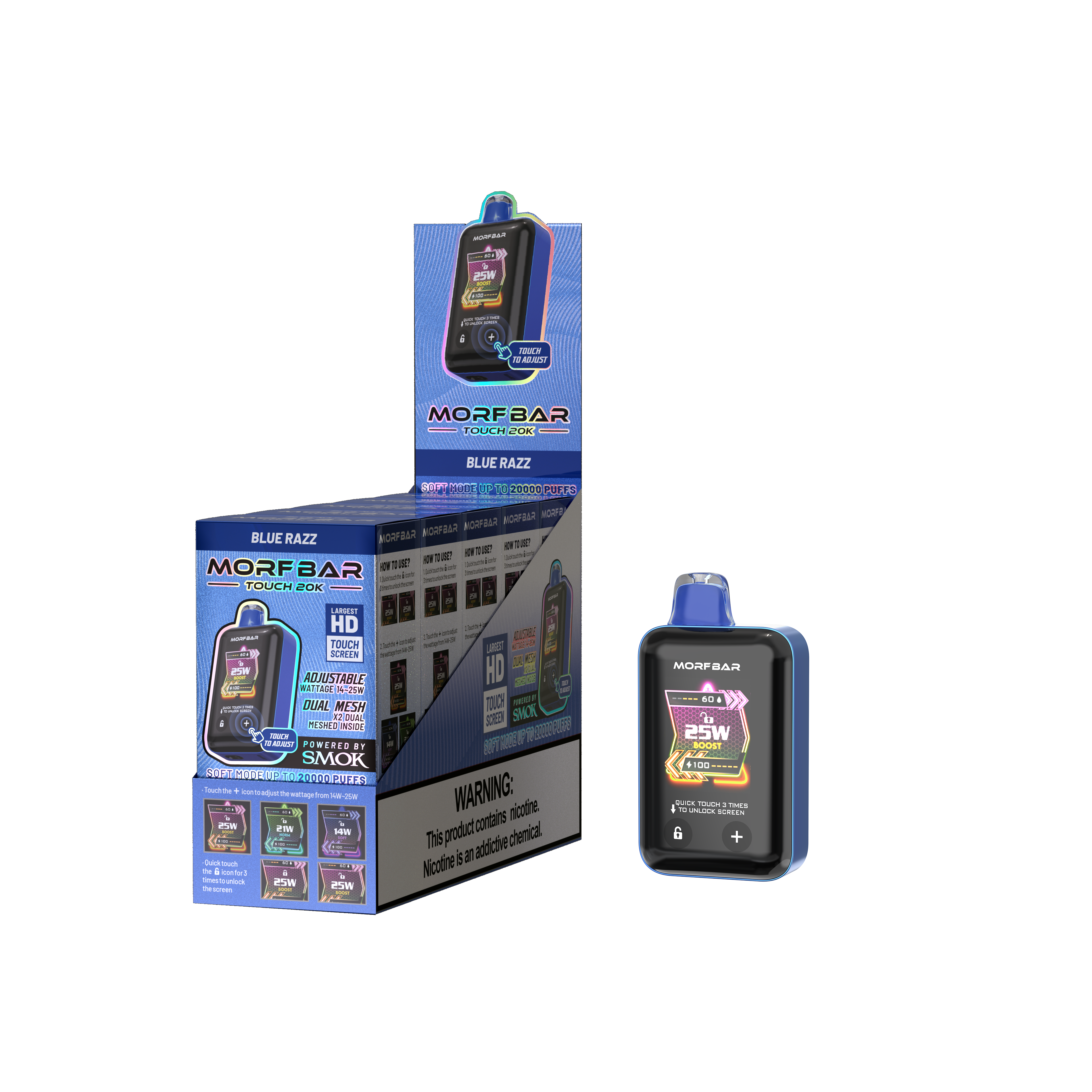 morf bar vape MORF Bar Touch Disposable 20,000 Puffs main image 0